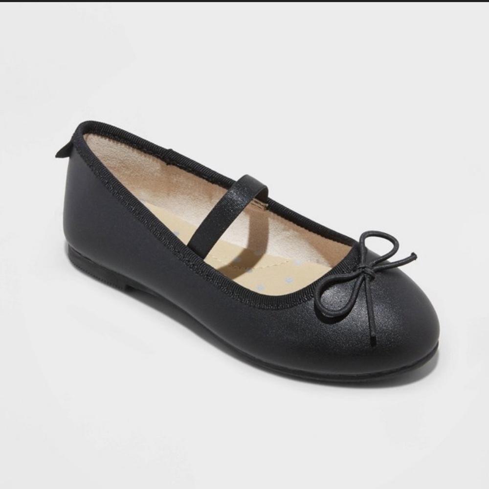 Baby Girls Cat & Jack Nora Slip-on Ballet Flats - size 5